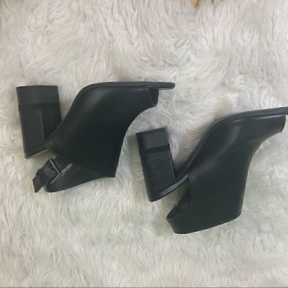 CApt.9 casual / party, block heel fall winter holidays peep toe edgy sho… - Picture 6 of 16